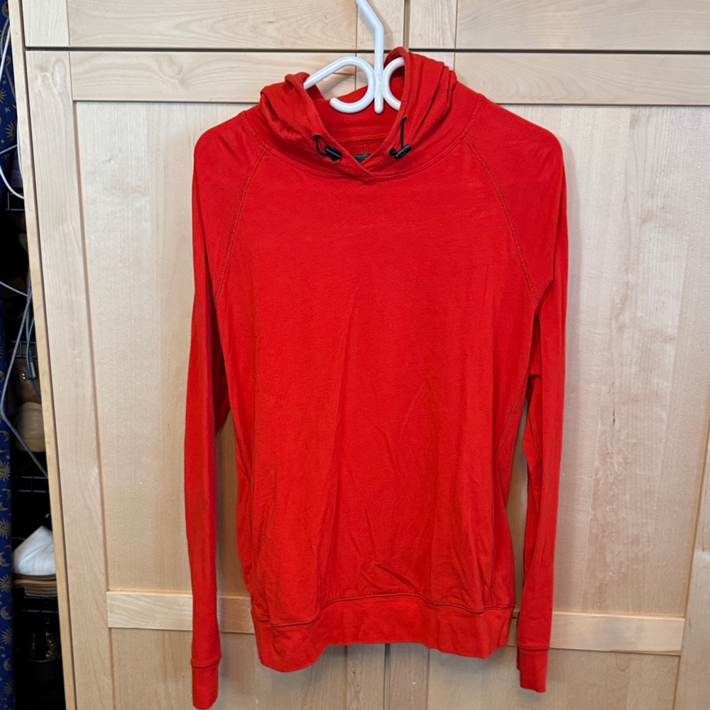 American Eagle Outfitters Men's Red Cowl Neck